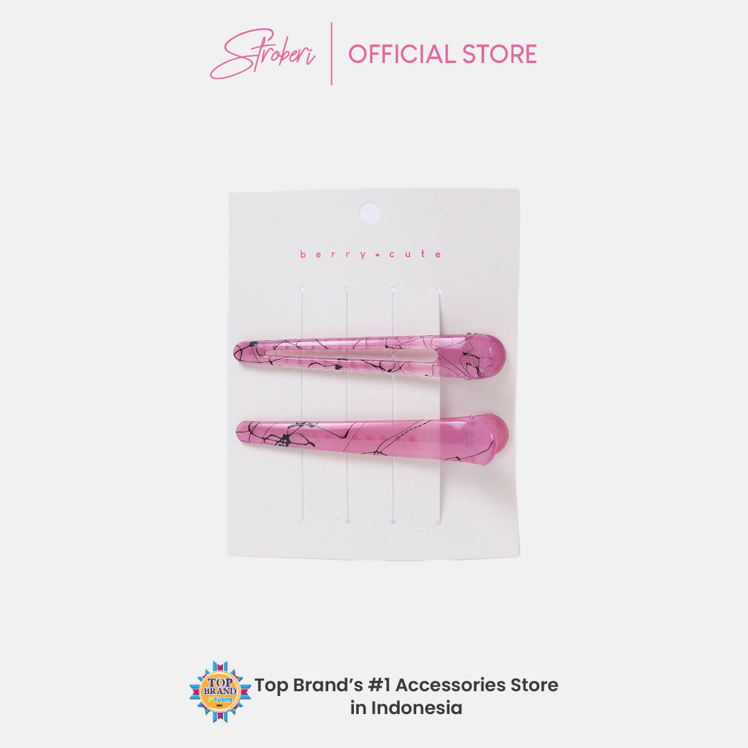 Stroberi Taper Color Hair Clip Set