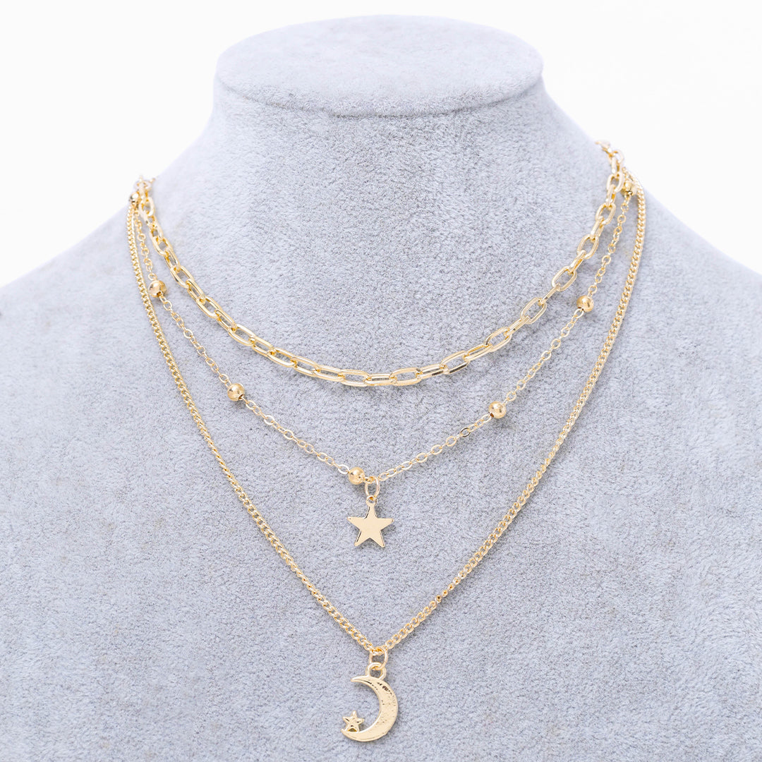 Stroberi New Gold Chain Necklace