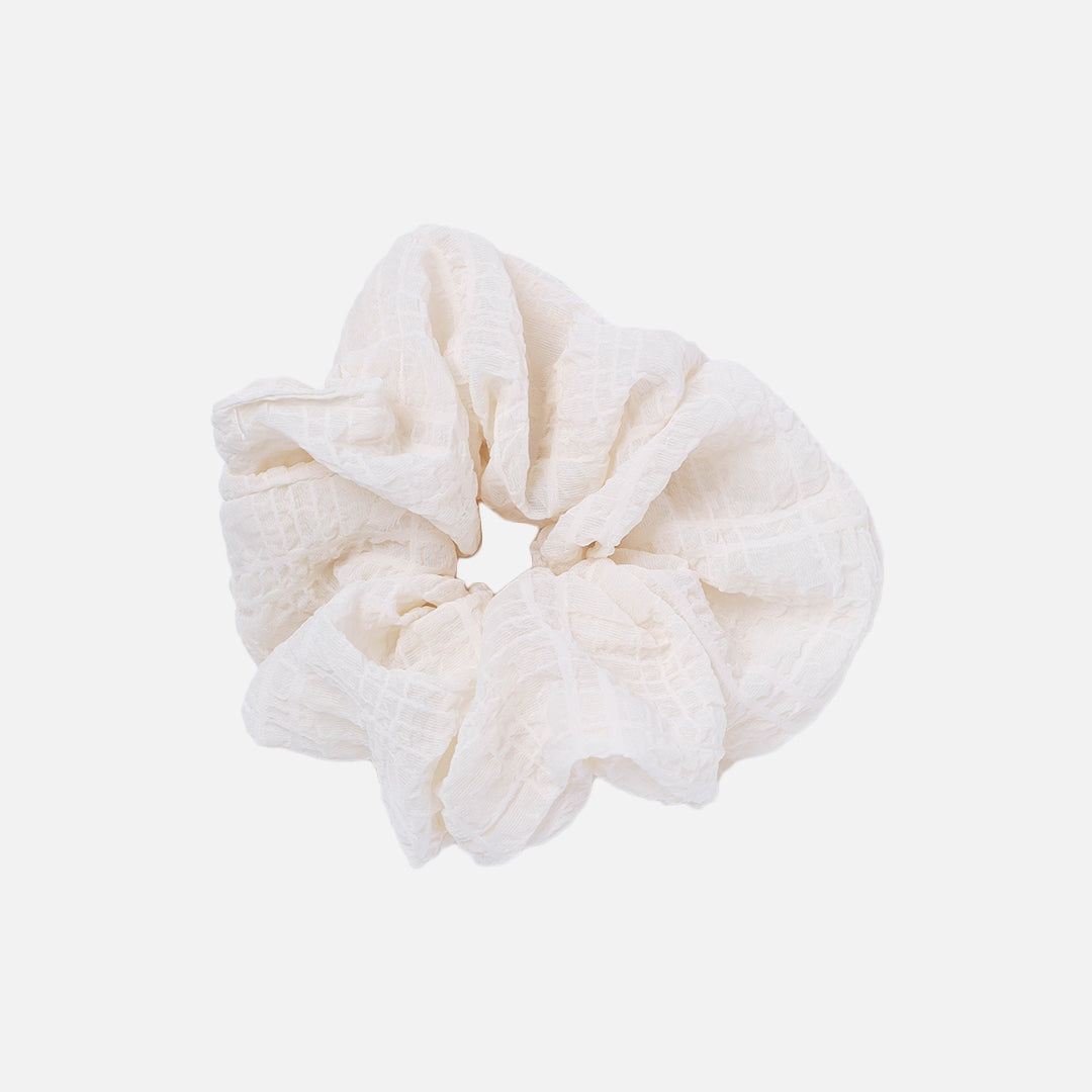 Stroberi Scunchie Crinkle Hair Tie