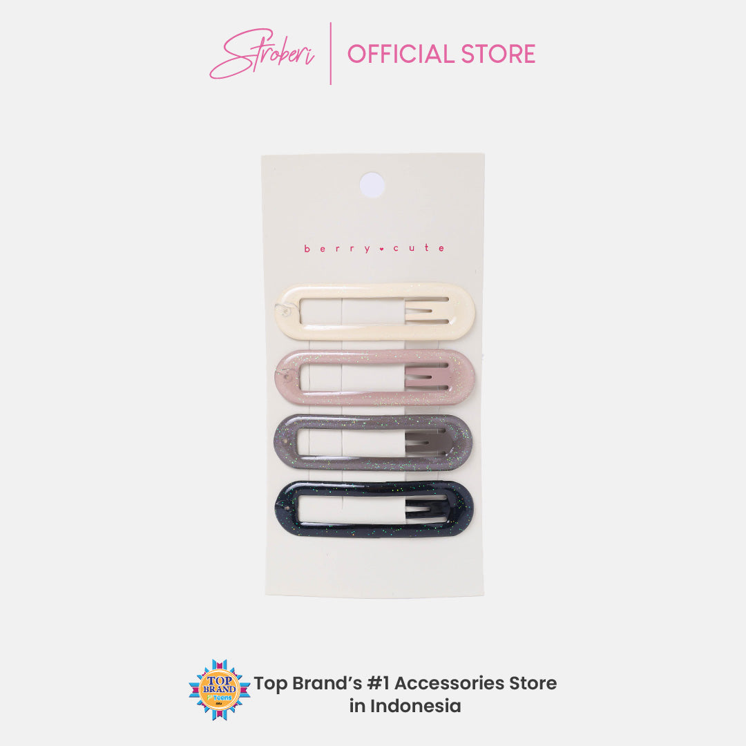 Stroberi Hole Doff Set Hair Clip