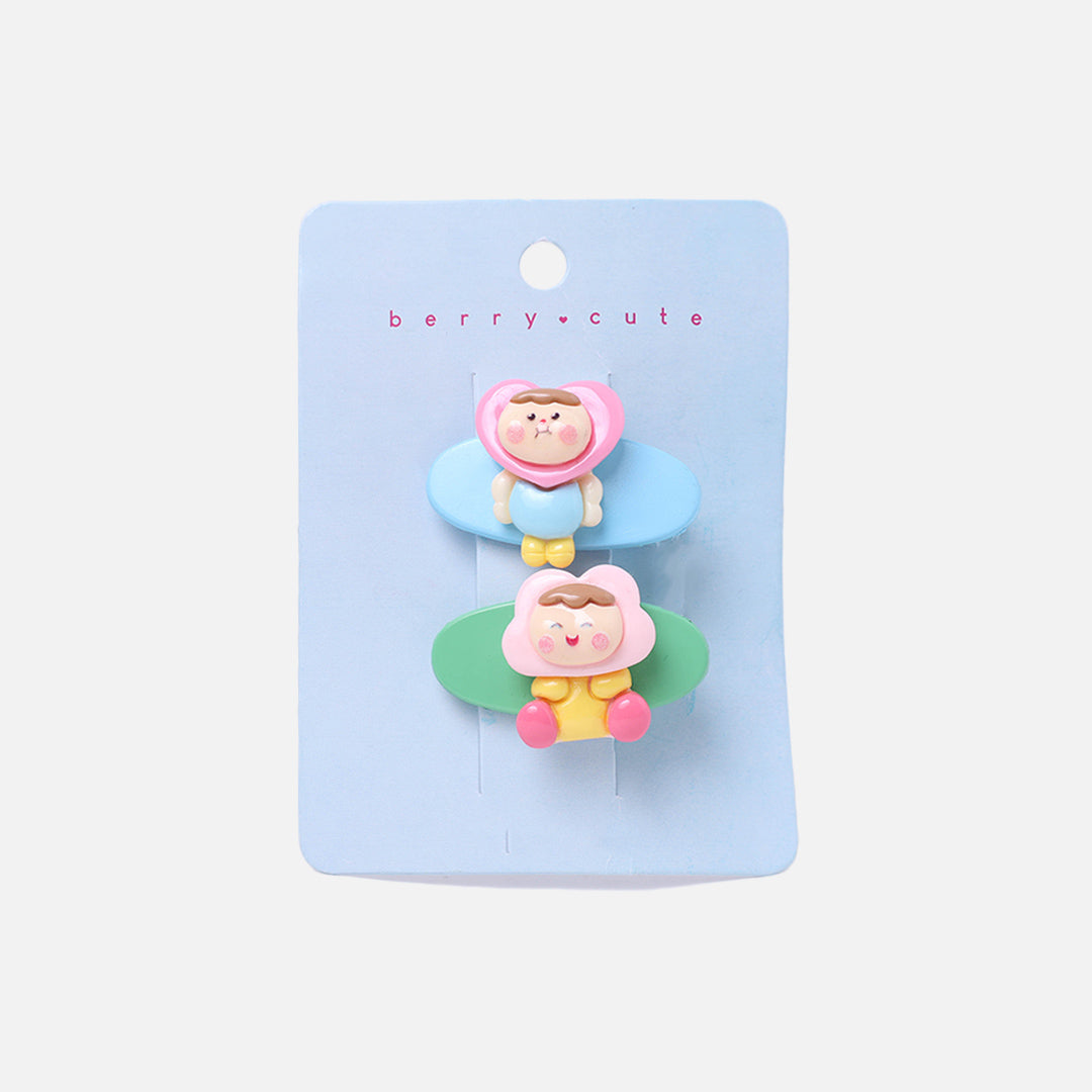 Stroberi Cute Cartoon Hair Clip - Oval