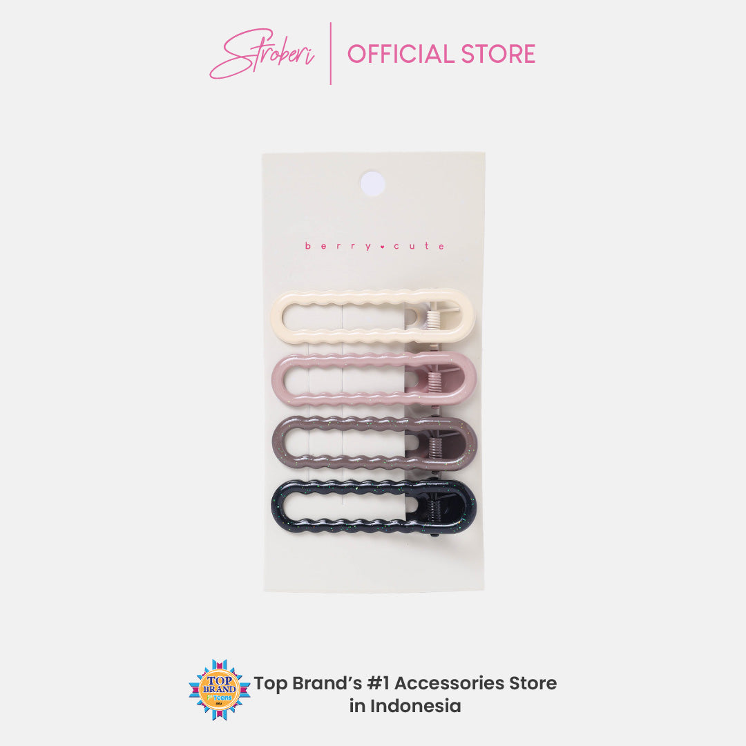 Stroberi Hole Doff Set Hair Clip