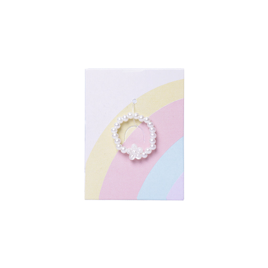 Stroberi Beads Mix Rings - 3 Pearl & Mix