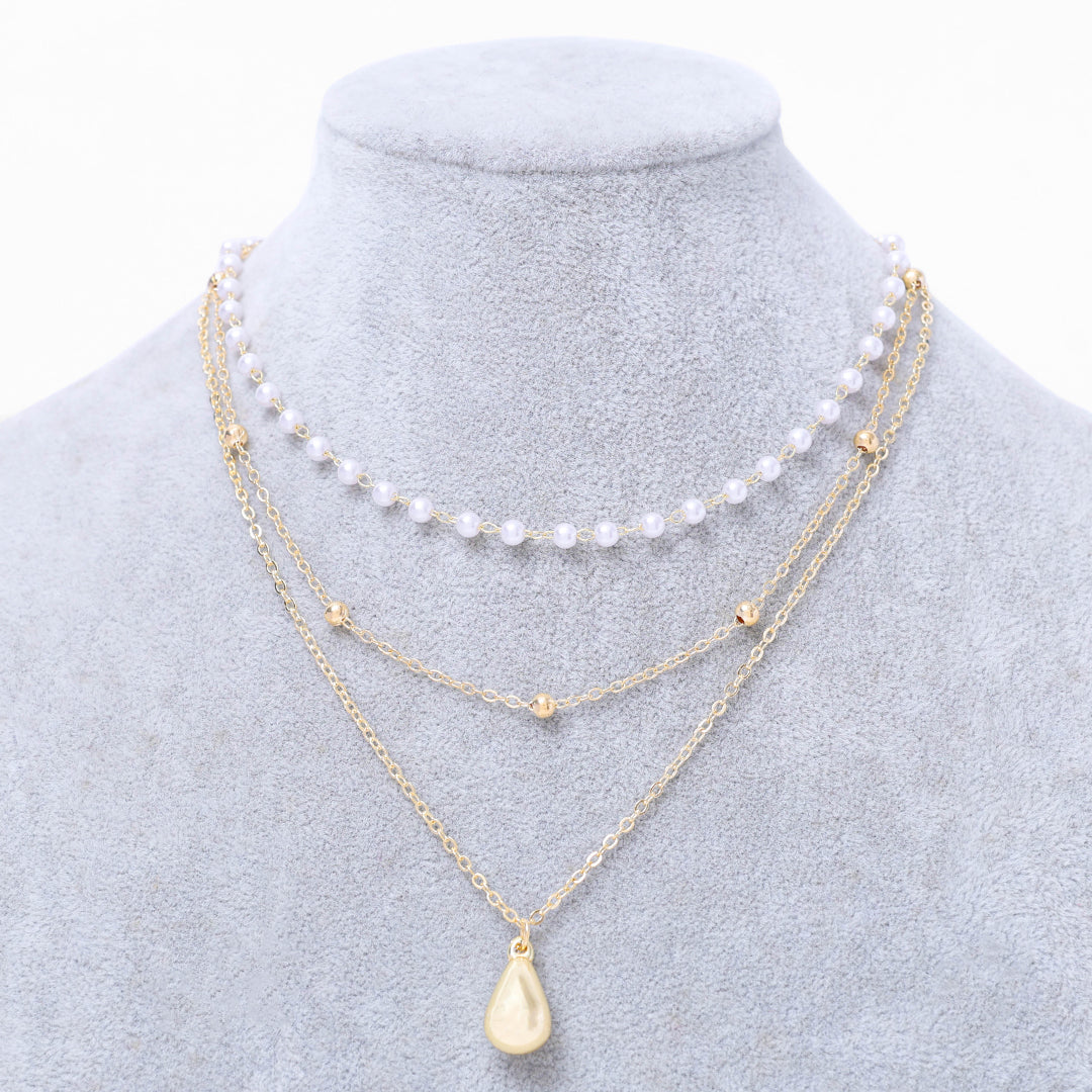 Stroberi New Gold Chain Necklace