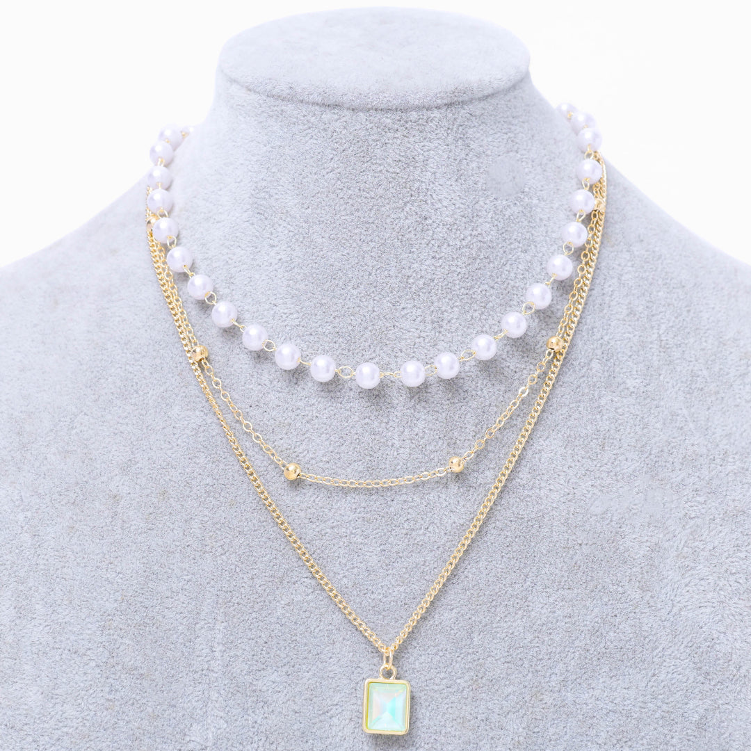 Stroberi New Gold Chain Necklace