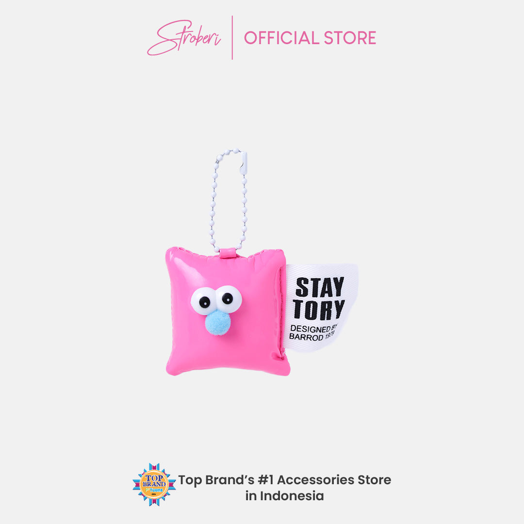 Stroberi Foam Character Keychain