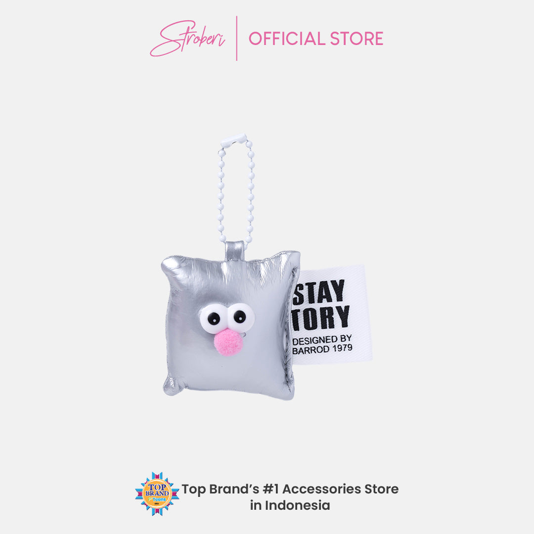 Stroberi Foam Character Keychain