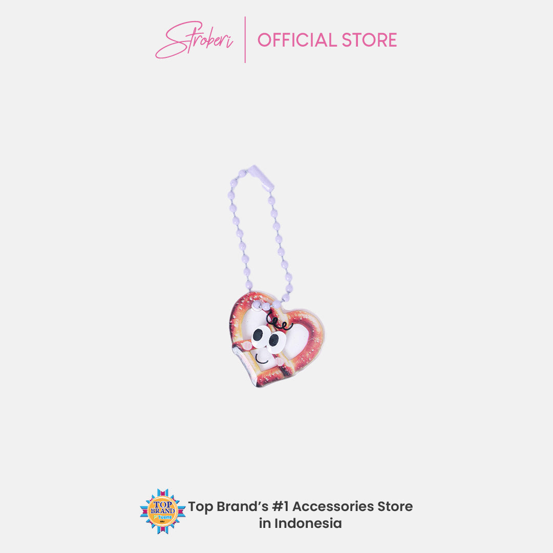 Stroberi Acrylic F&B 3D Keychain -2