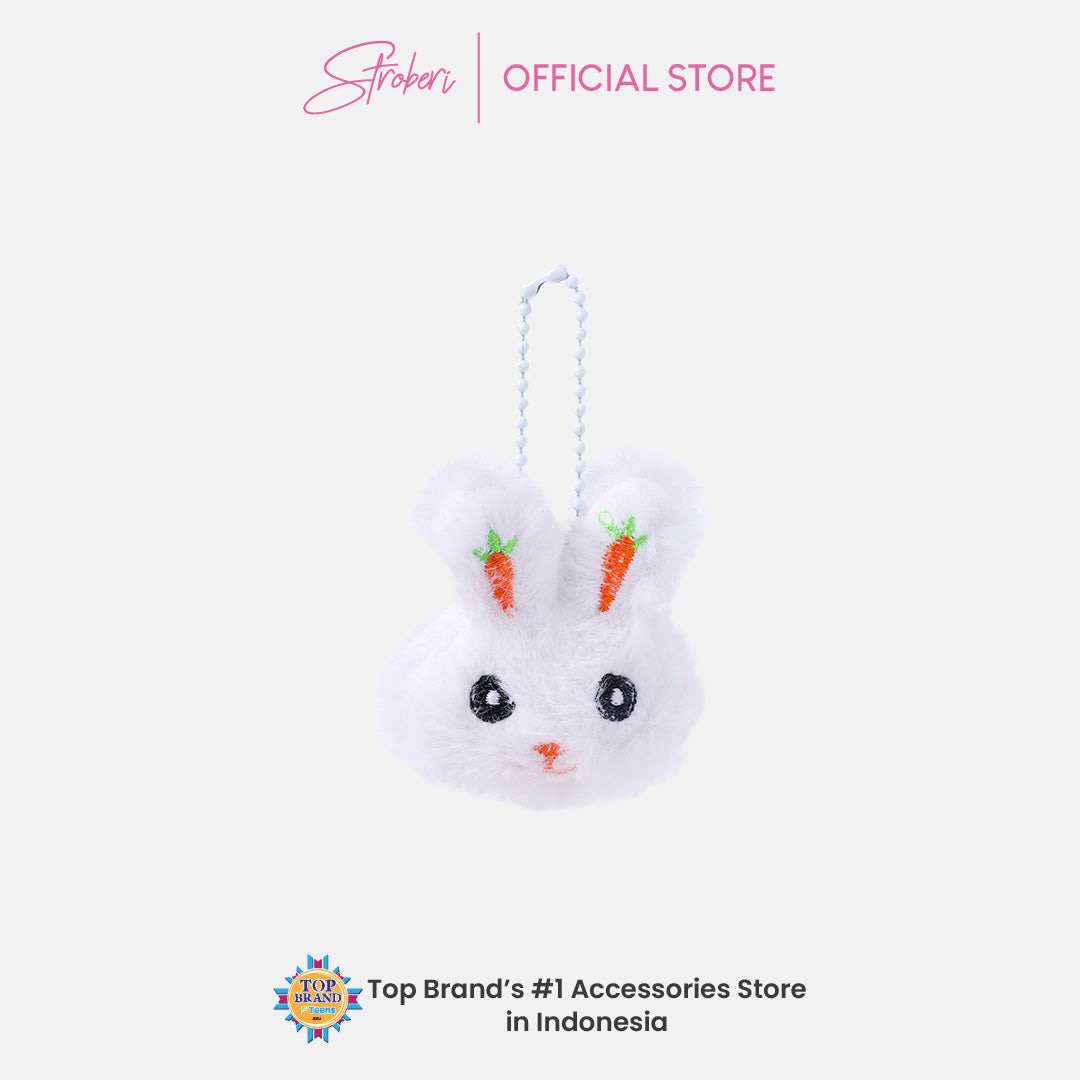 Stroberi Fur Character Keychain
