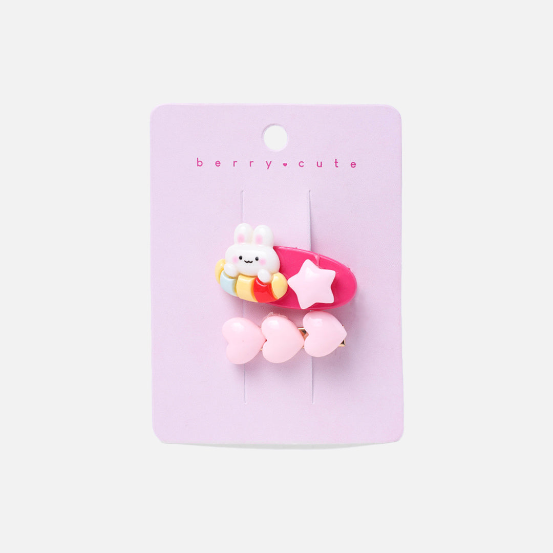 Stroberi Cute Cartoon Hair Clip - Oval