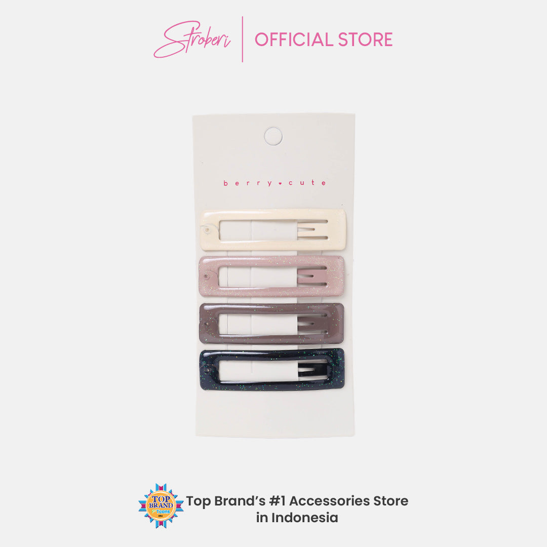 Stroberi Hole Doff Set Hair Clip