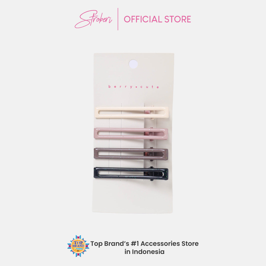 Stroberi Hole Doff Set Hair Clip