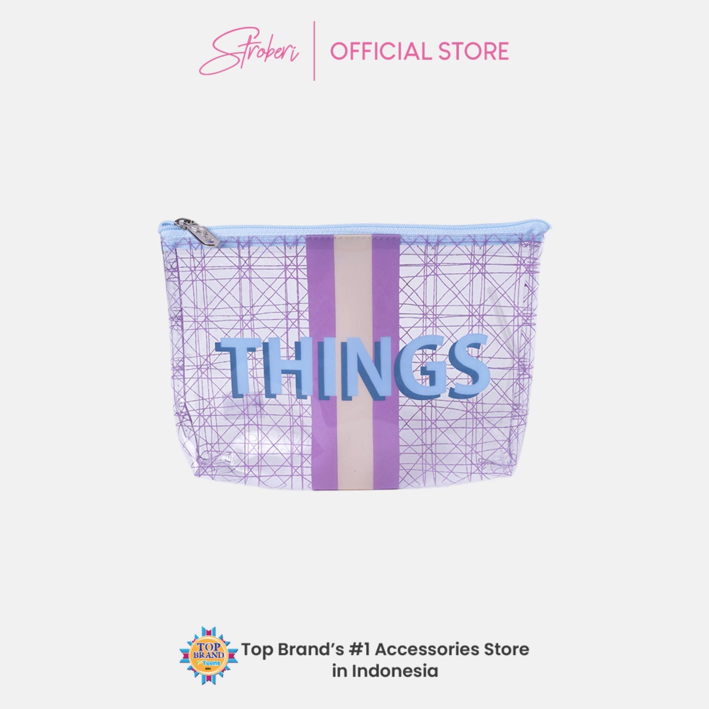 Stroberi Mixed Line Series Pouch