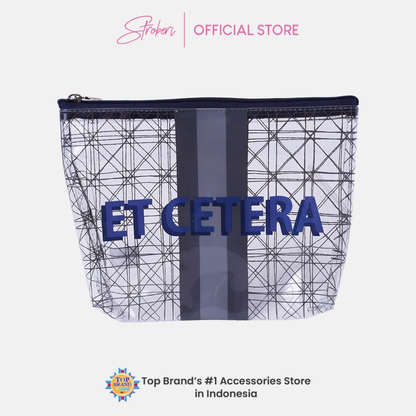 Stroberi Mixed Line Series Pouch