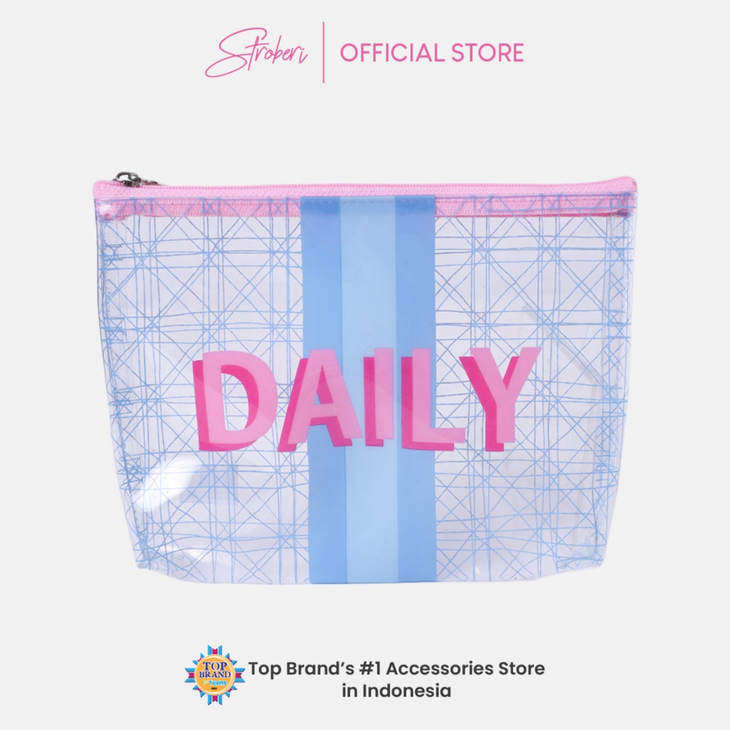 Stroberi Mixed Line Series Pouch