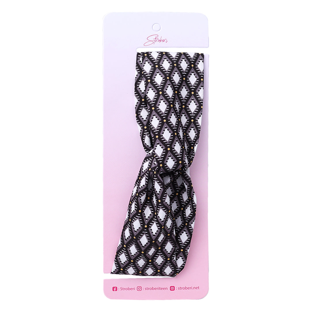 Stroberi Knot Fabric Headband -1