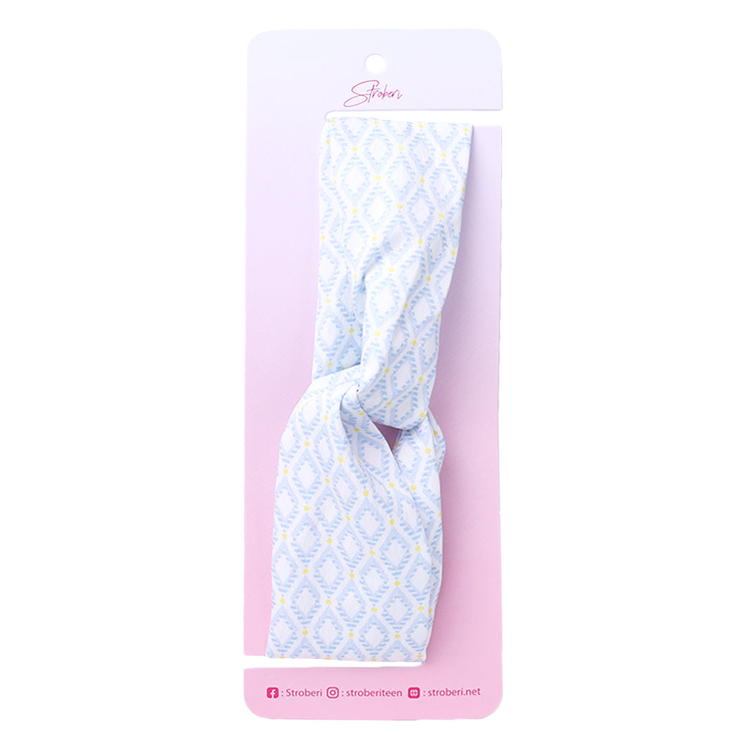 Stroberi Knot Fabric Headband -1