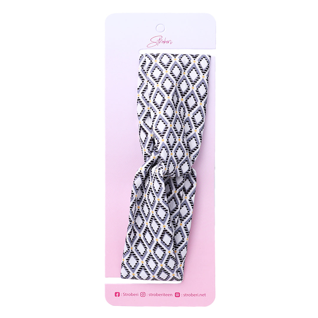 Stroberi Knot Fabric Headband -1
