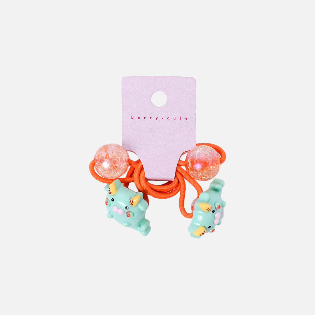Stroberi Monster Application Kids Hair Tie