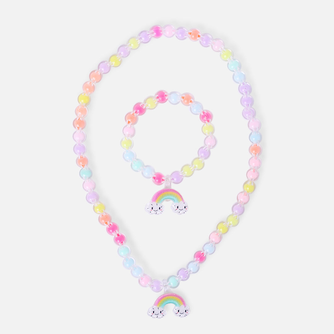 Stroberi Bracelet & Necklace Beads Color Set