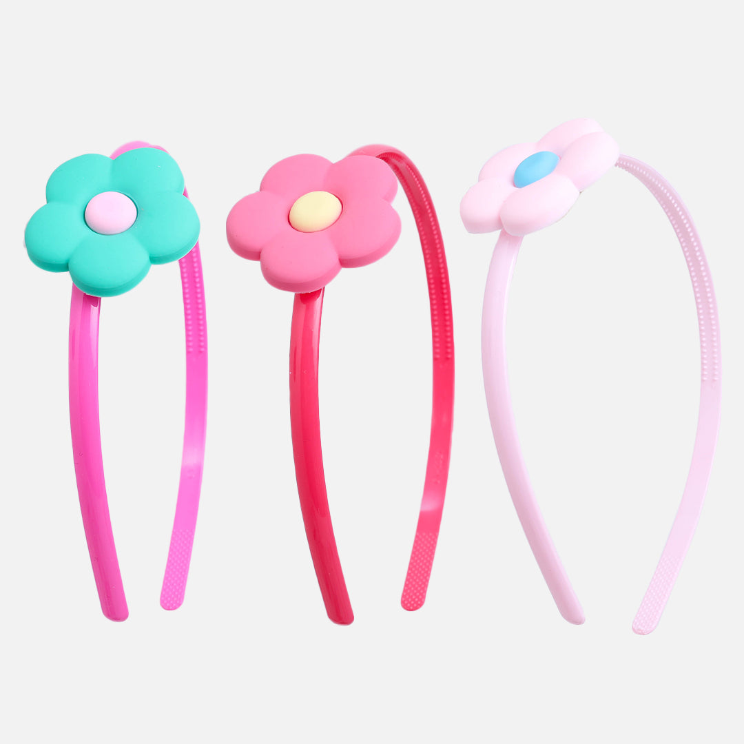 Stroberi Flower & Butterfly Clay Series Headband