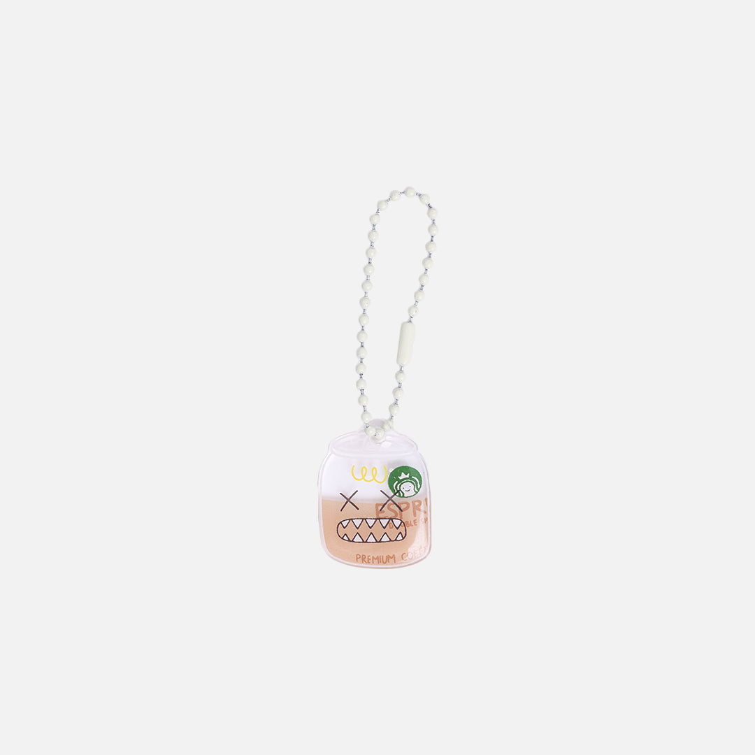 Stroberi Clear Line Keychain