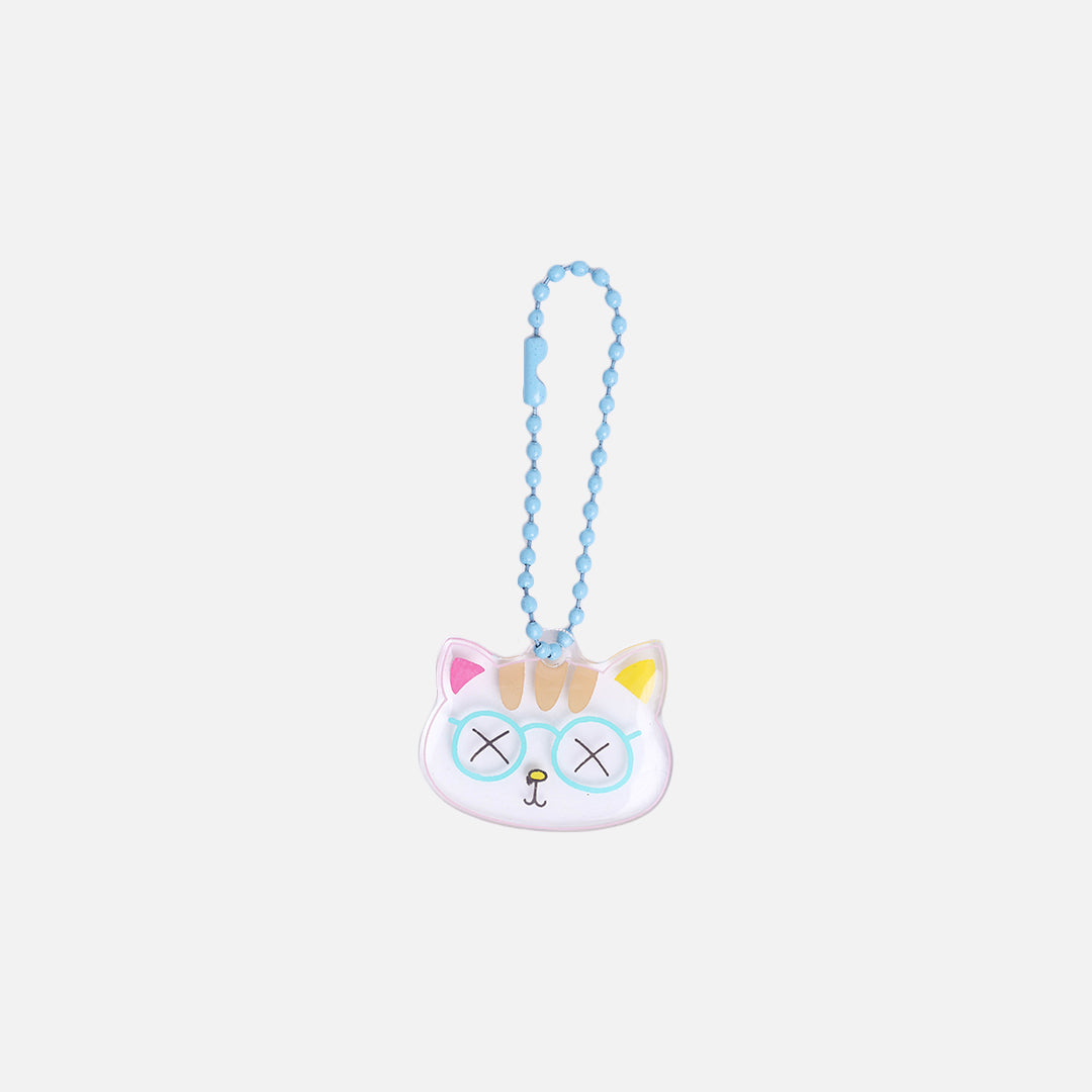 Stroberi Clear Line Keychain