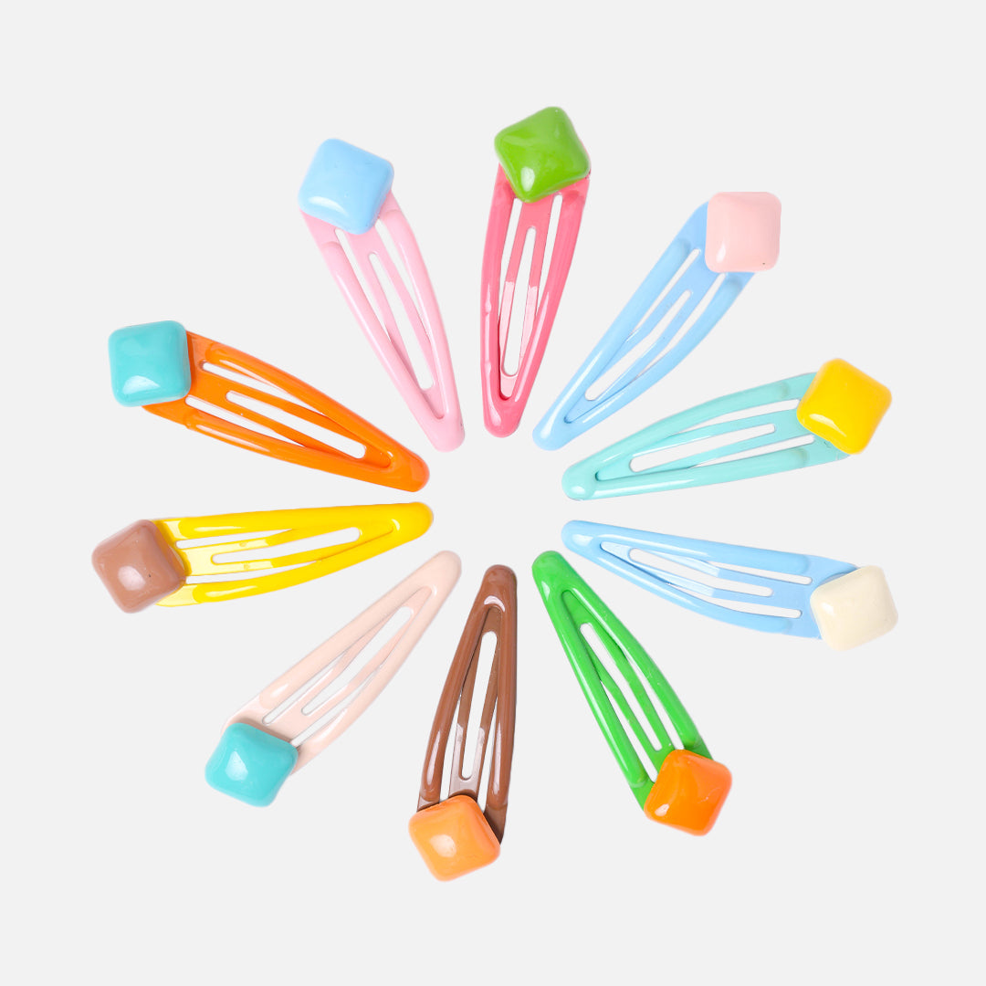 Stroberi Mix Color Set Snap Clip