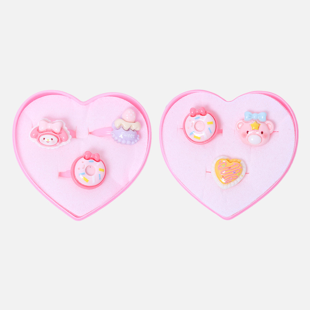 Stroberi Box Love Kids Ring