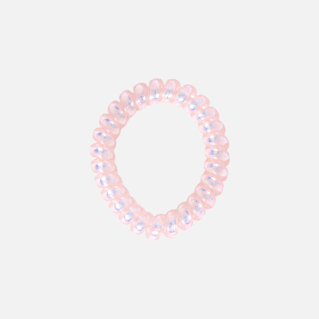 Stroberi Metallic Cable Medium Hair Ties
