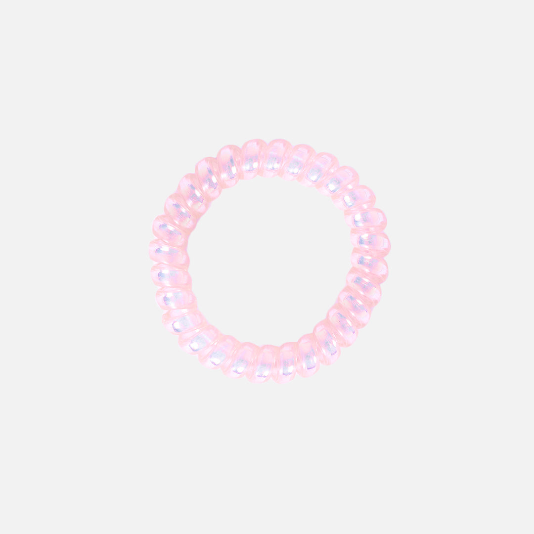Stroberi Metallic Cable Medium Hair Ties