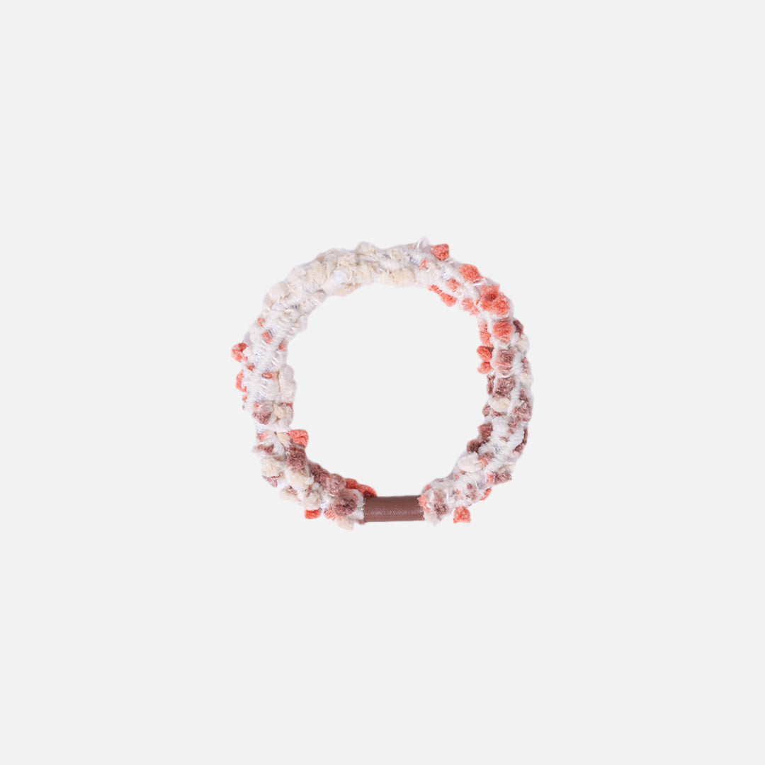 Stroberi Fur Mix Color Hair Tie