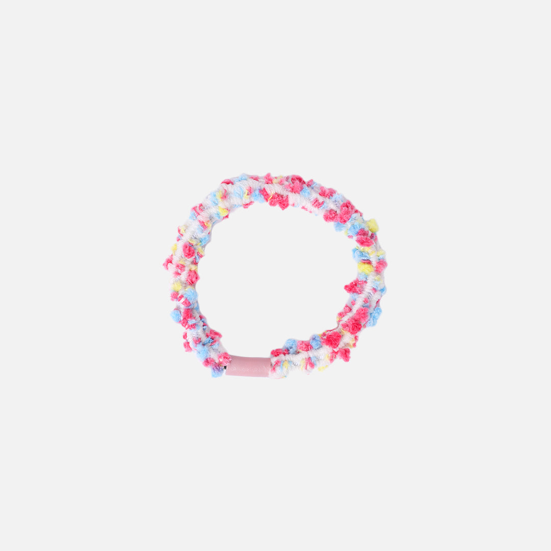 Stroberi Fur Mix Color Hair Tie