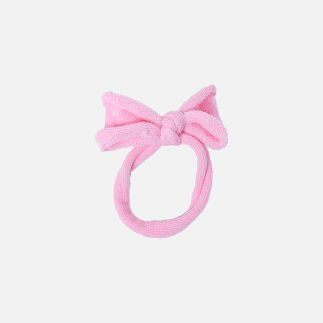 Stroberi Elastic Bow Motif Hair Tie