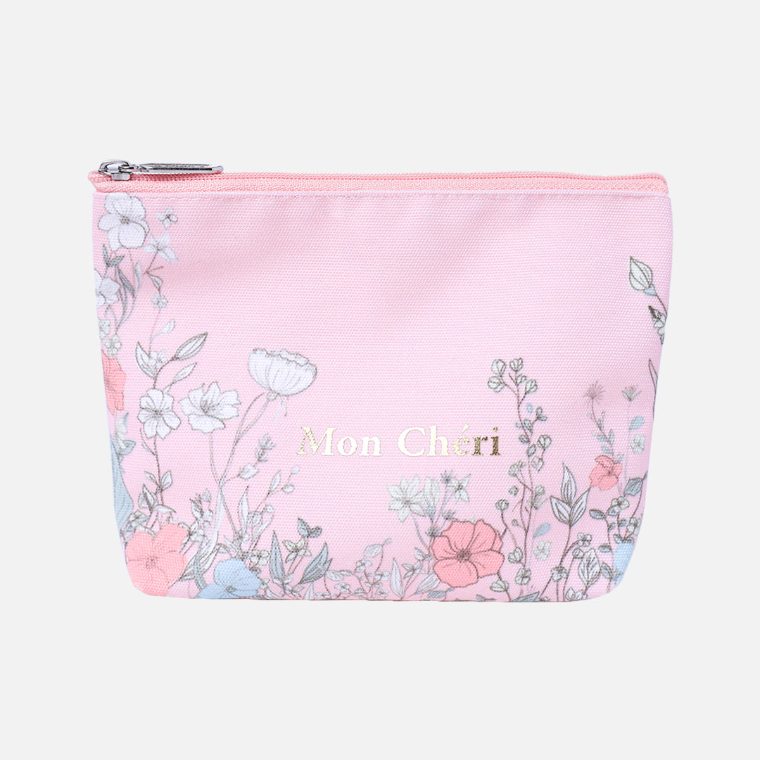 Stroberi Flower Series Canvas Pouch