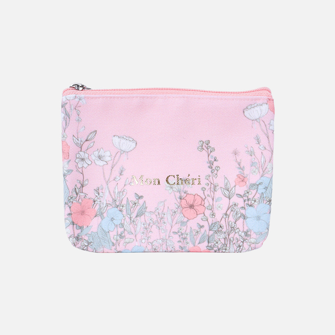 Stroberi Flower Series Canvas Pouch