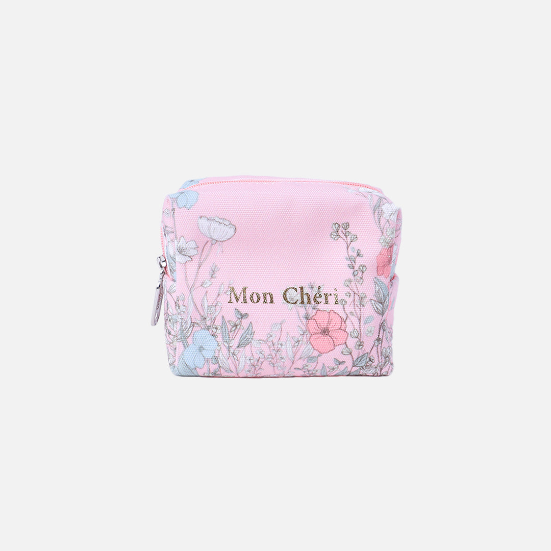 Stroberi Flower Series Canvas Pouch