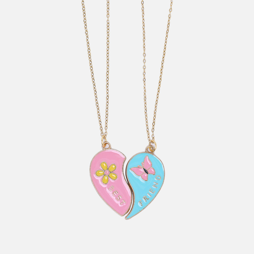 Stroberi Couple Chain Necklace
