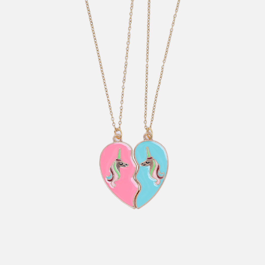 Stroberi Couple Chain Necklace