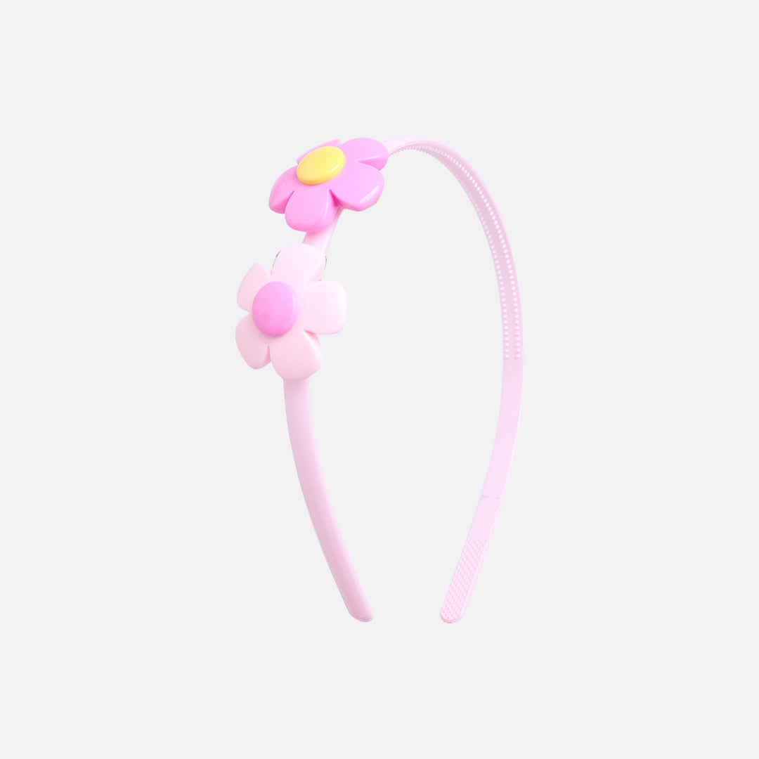 Stroberi Flower & Butterfly Clay Series Headband