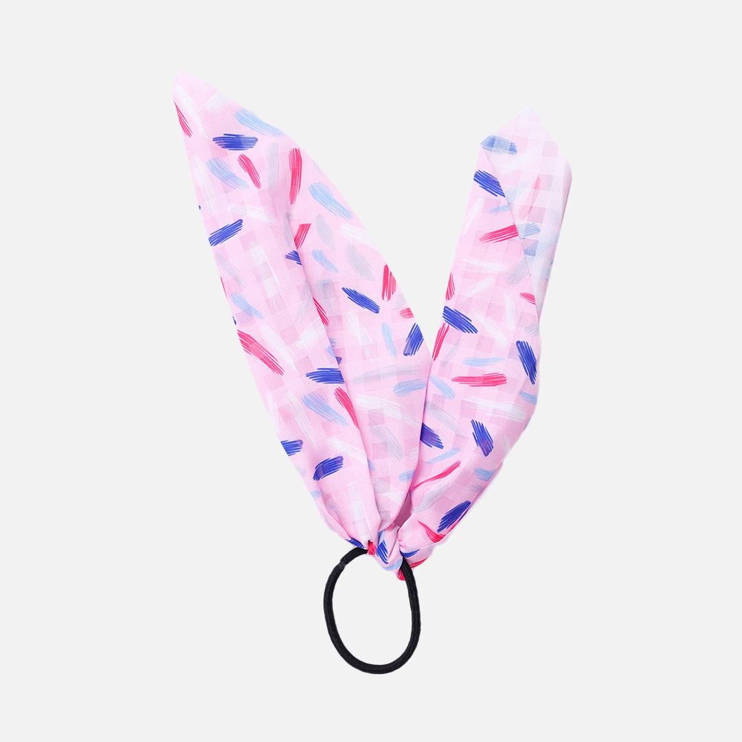 Stroberi Scarf Tie Series Hair Tie