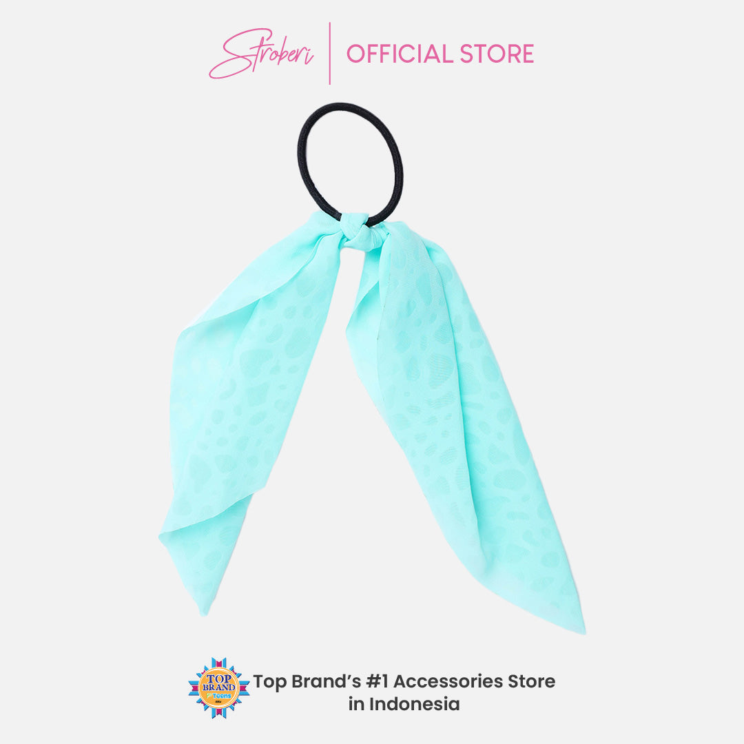 Stroberi Scarf Motif Hair Tie