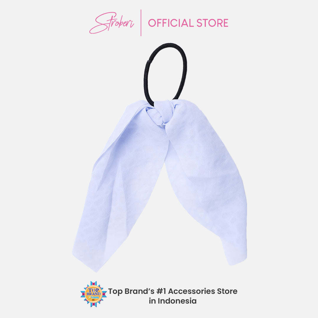 Stroberi Scarf Motif Hair Tie