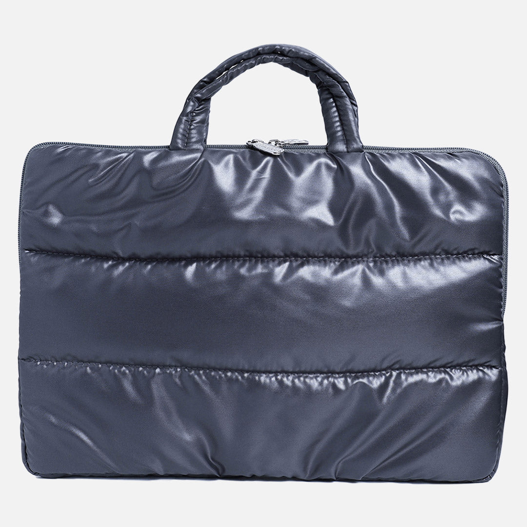 Stroberi Puffy Metallic Laptop Case