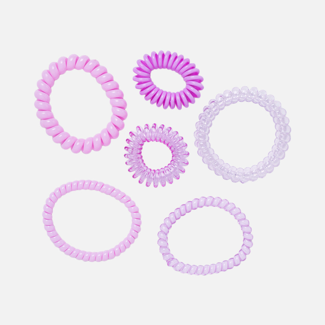 Stroberi Cable Mix Color Hair Tie Set