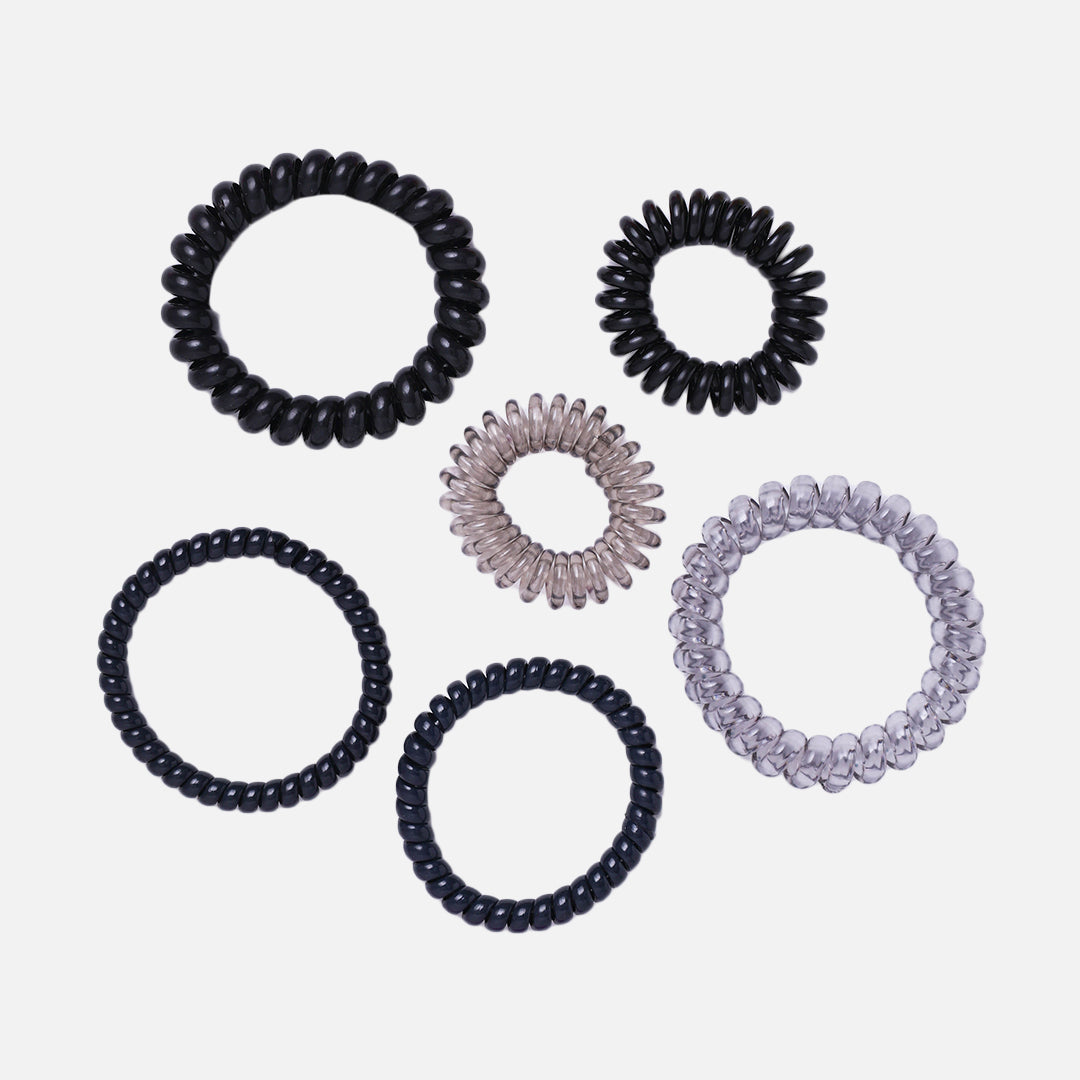 Stroberi Cable Mix Color Hair Tie Set