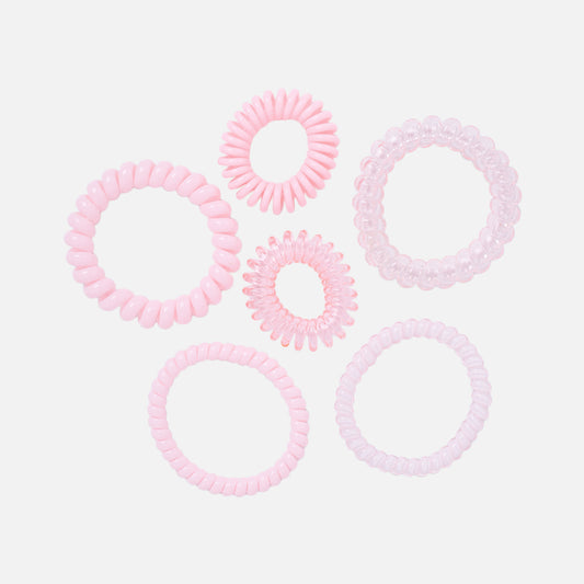 Stroberi Cable Mix Color Hair Tie Set