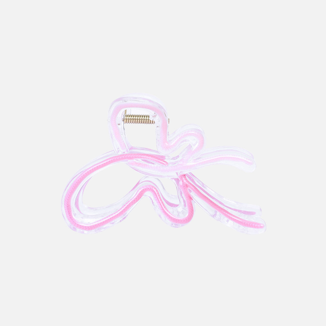 Stroberi Two Tone Butterfly Hair Clip