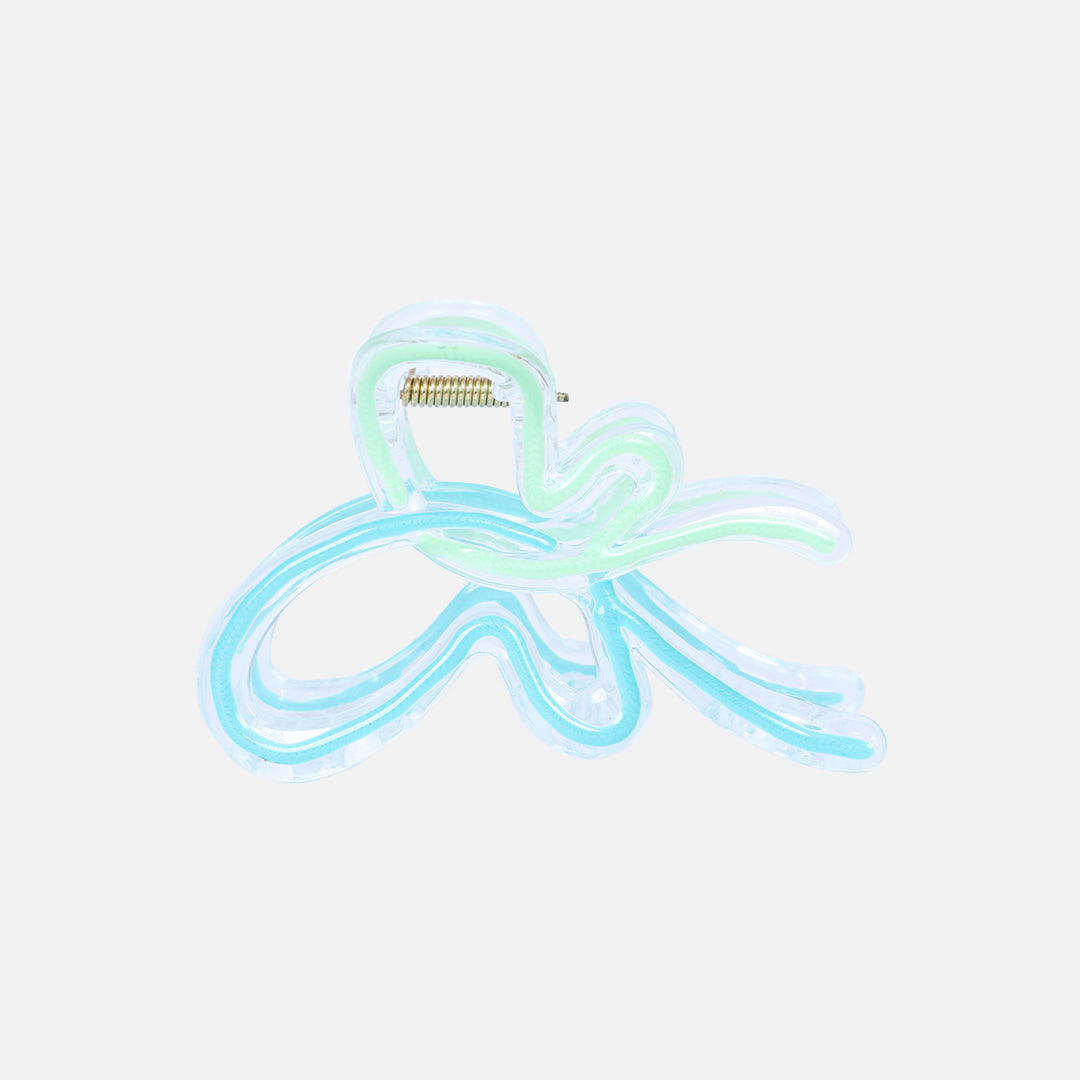 Stroberi Two Tone Butterfly Hair Clip
