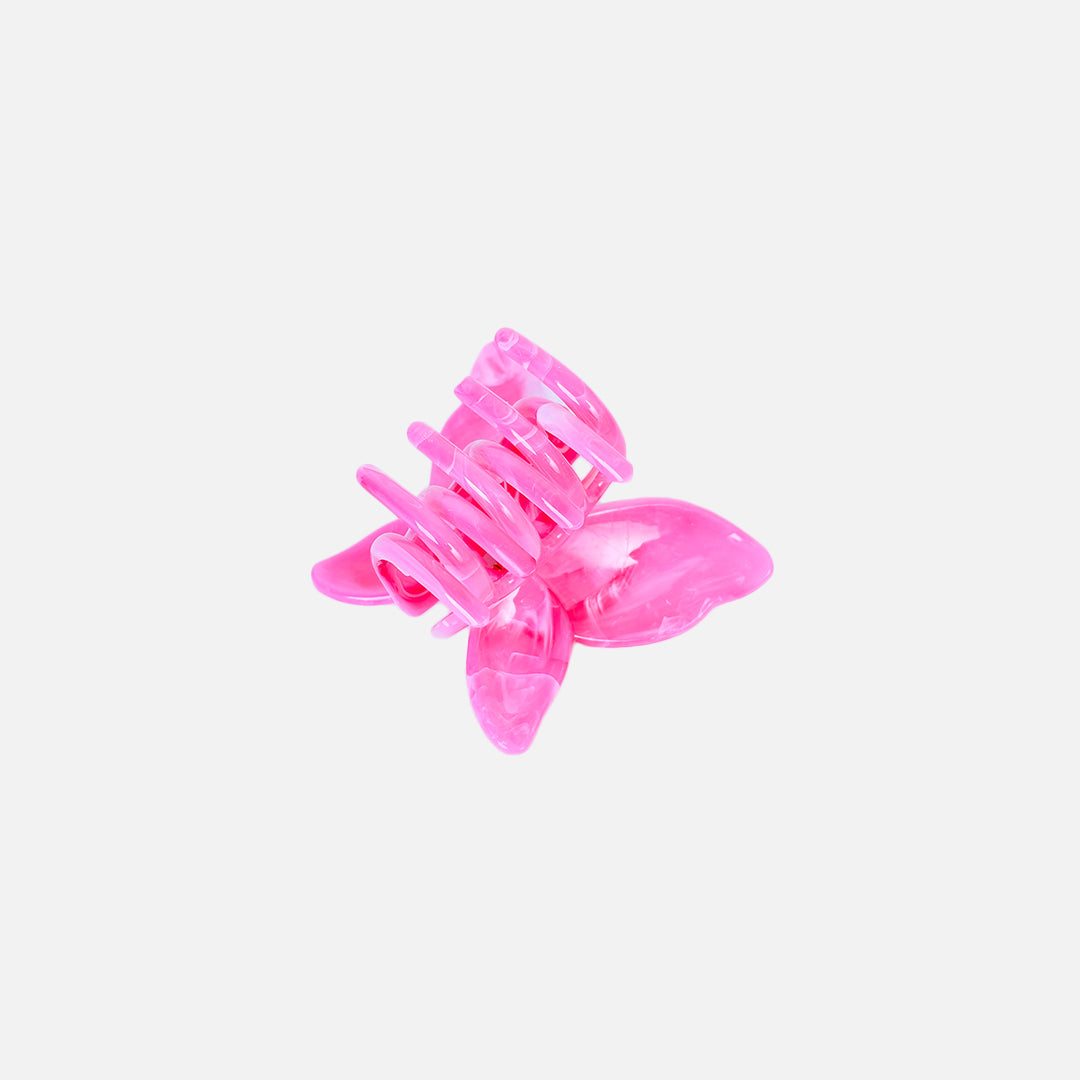 Stroberi Marble Butterfly Hair Clip